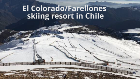 El Colorado__Farellones skiing resort in Chile