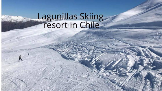 Lagunillas Skiing resort in Chile