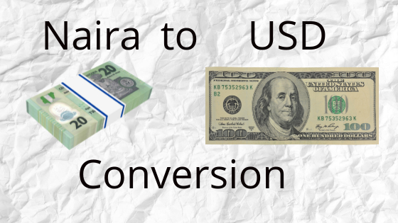 Naira to usd Conversion