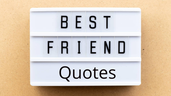 For best friend quotes in english
