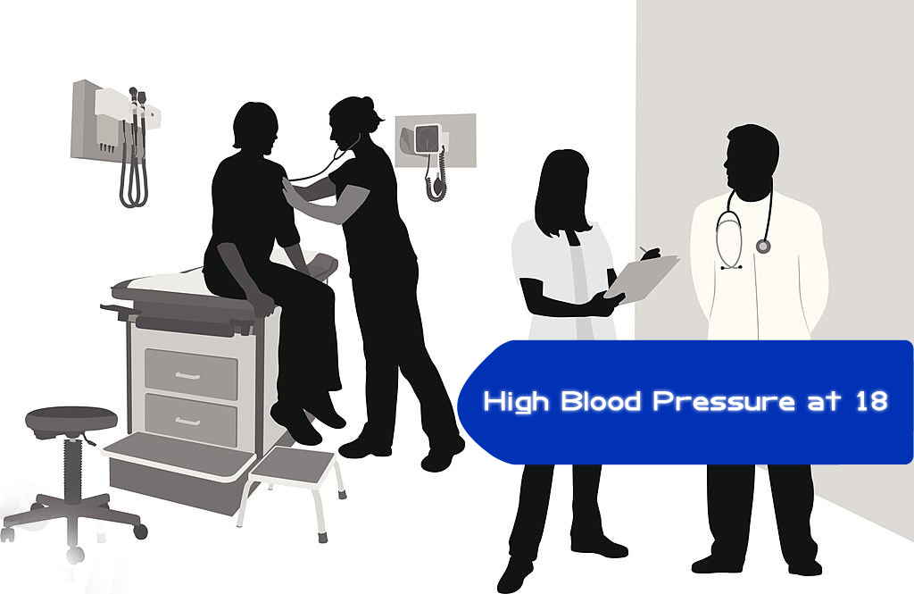 High Blood Pressure at 18 and Heart Attack Risk in Midlife